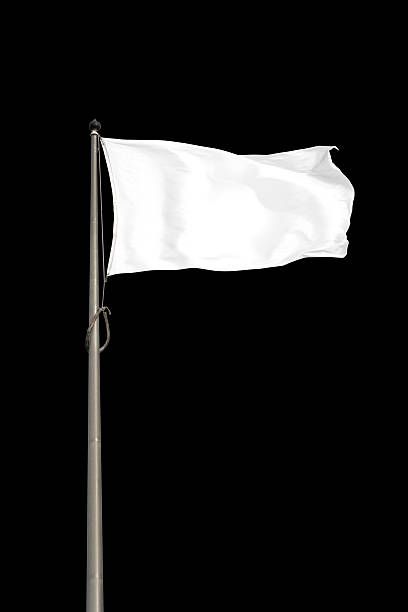 White Flag , Picture & Royalty Free Image