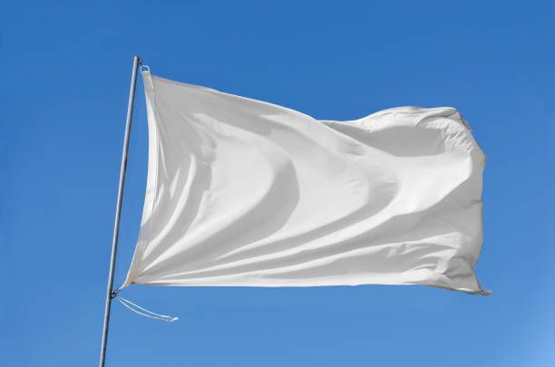 White Flag , Picture & Royalty Free Image