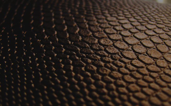 Download wallpaper 4k, brown leather texture, macro, leather textures, brown background, leather background, leather patterns, leather for desktop free. Picture for desktop free