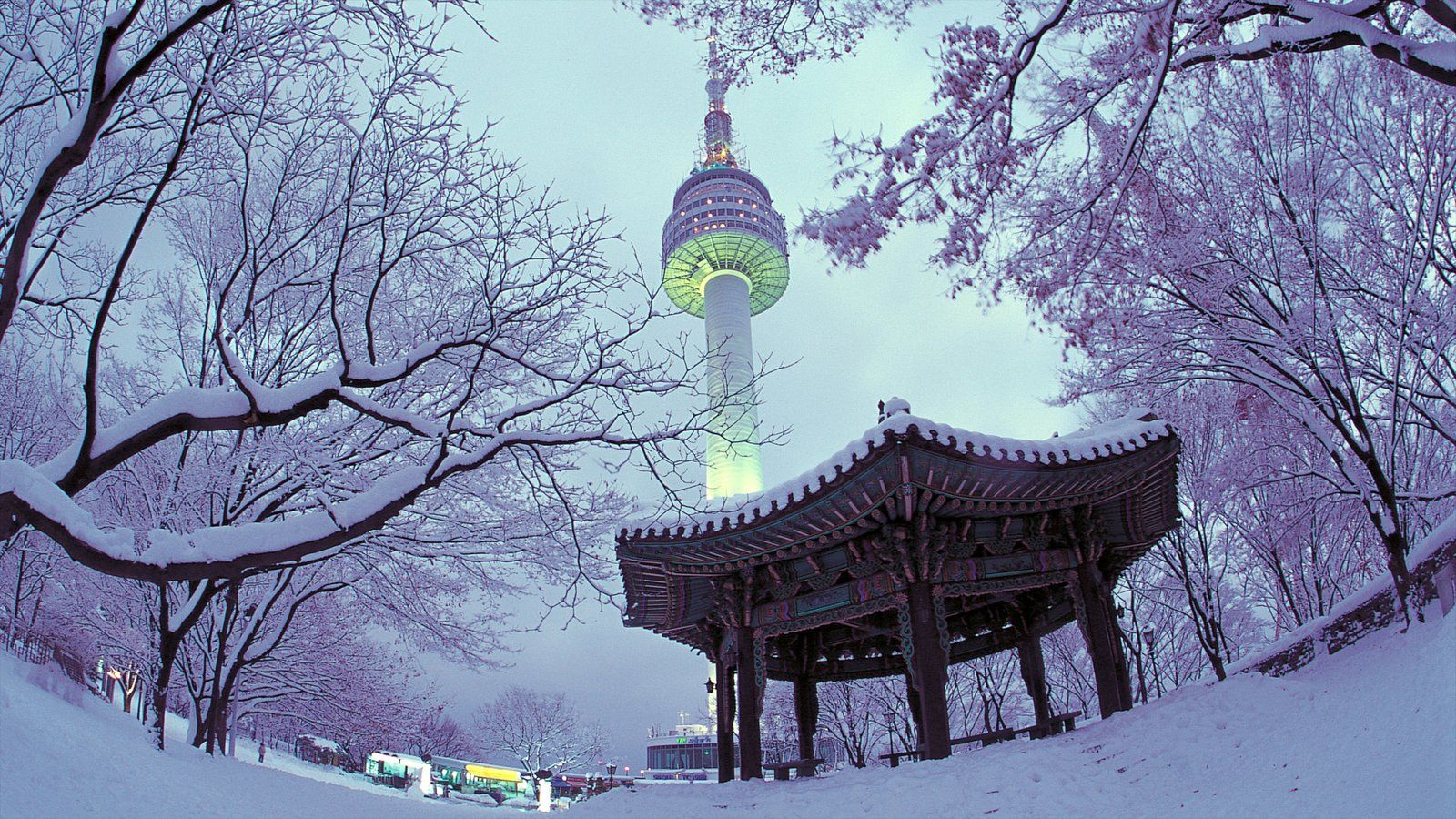 English Task: Unique Architecture Seoul Tower