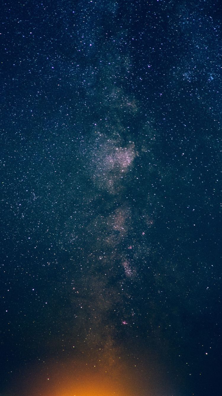 Download 750x1334 wallpaper night, sky, stars, milky way, iphone iphone 750x1334 HD image, background, 1363