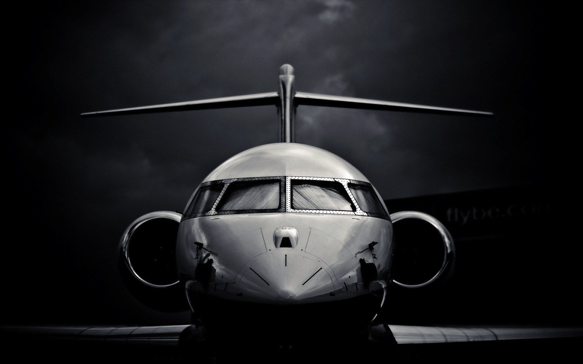 Black and White Airplane Wallpaper Free Black and White Airplane Background