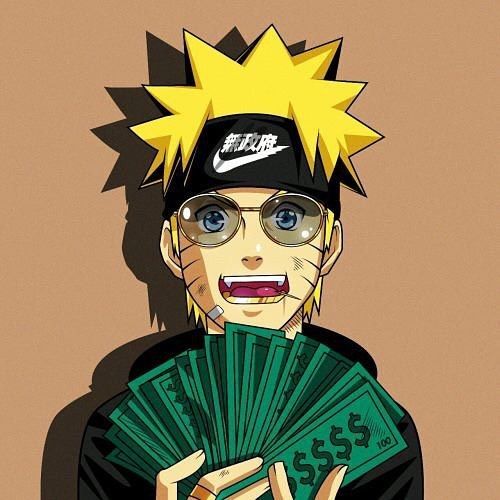 Naruto 'Cash Money' Original Art Poster - Rap Hip Hop Anime Parody | NEW  USA | eBay