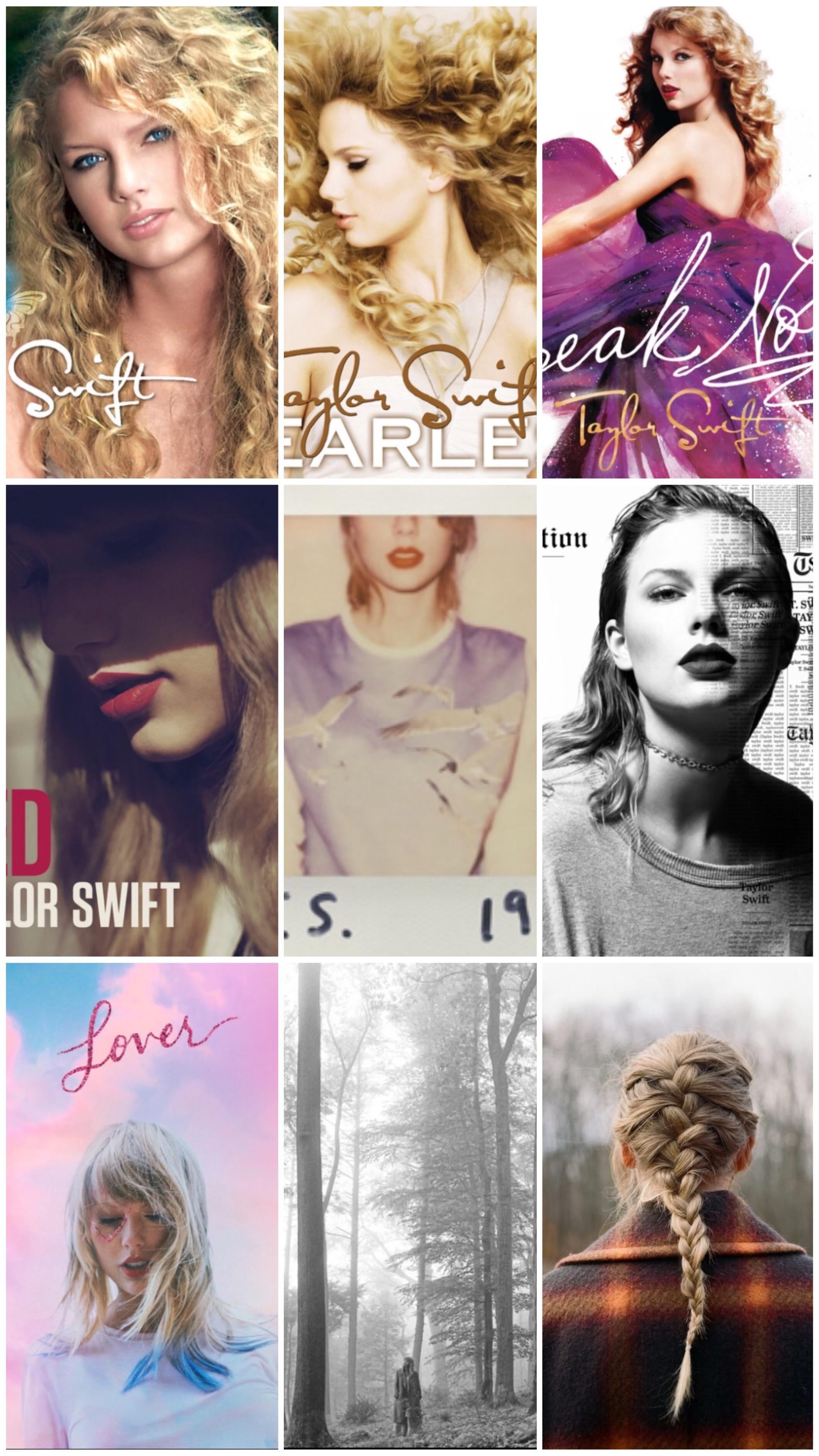 Taylor Swift Albums Desktop Wallpaper - Randa Carolyne