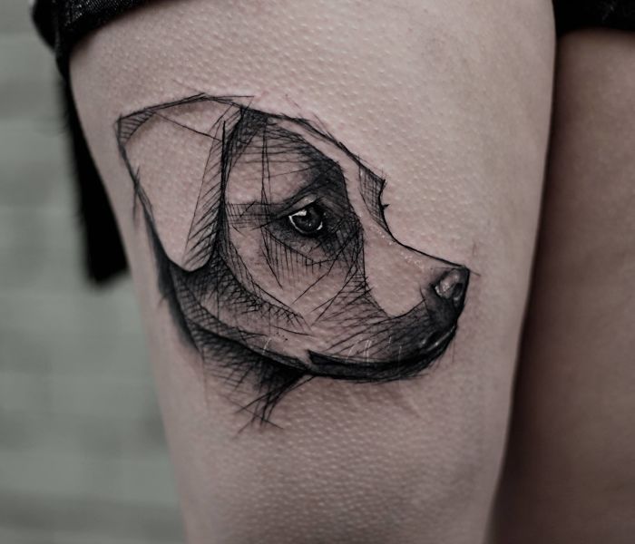 Amazing Dog Tattoo Ideas  Book Your Tattoo With Australian Artists