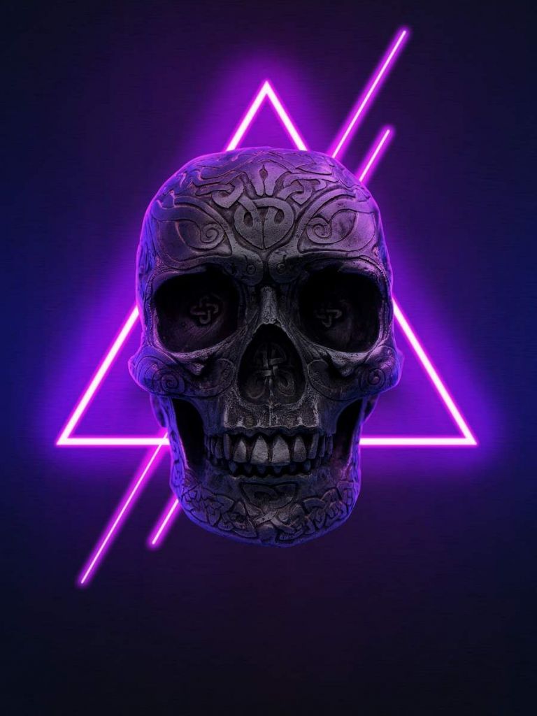 Free download Neon Skull iPhone Wallpaper in 2020 Skull wallpaper iphone [900x1600] for your Desktop, Mobile & Tablet. Explore Neon Wallpaper for iPhone. Cool Neon Wallpaper for iPhone, Neon
