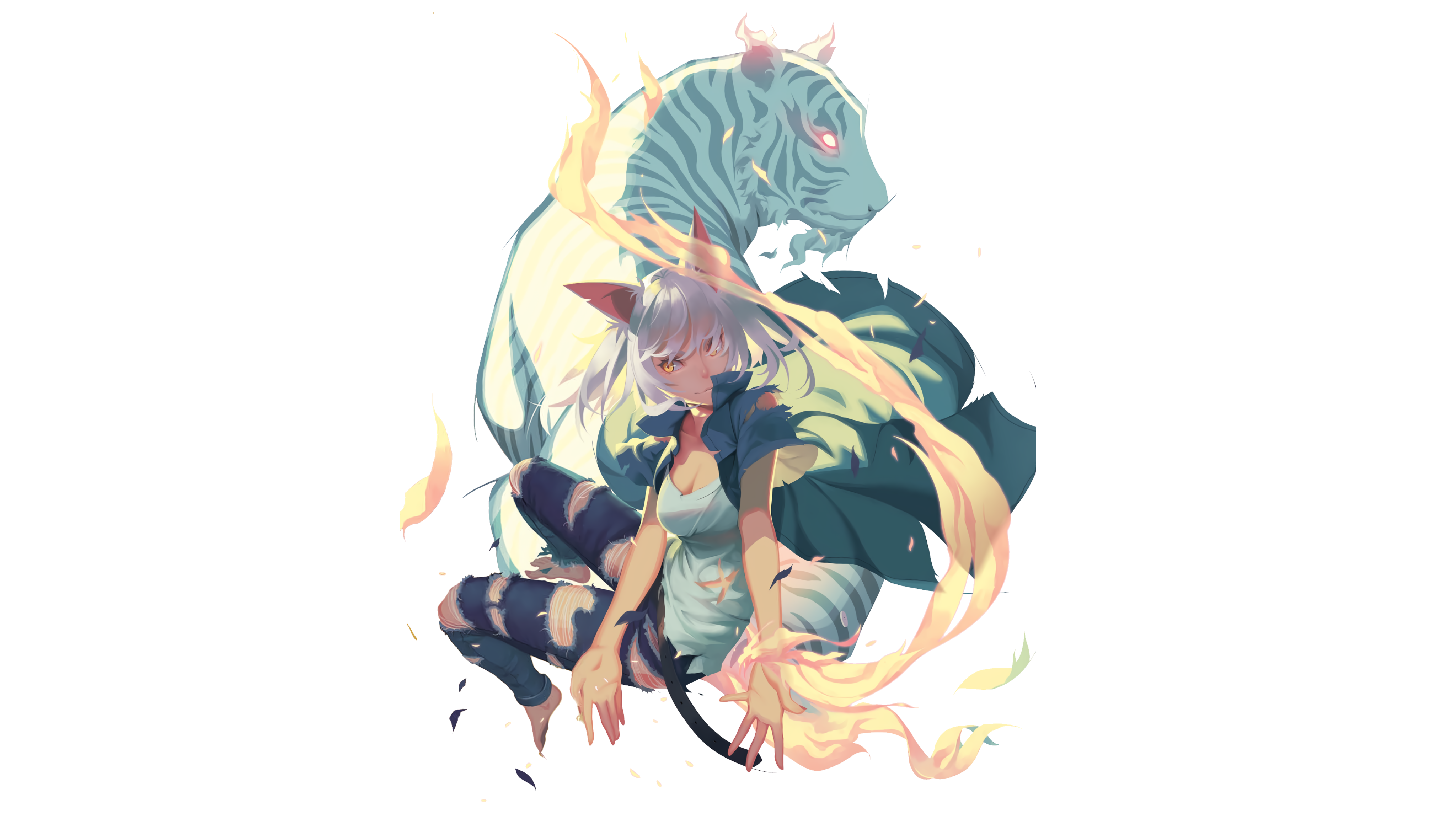 Monogatari Series: Second Season 4K Wallpaper