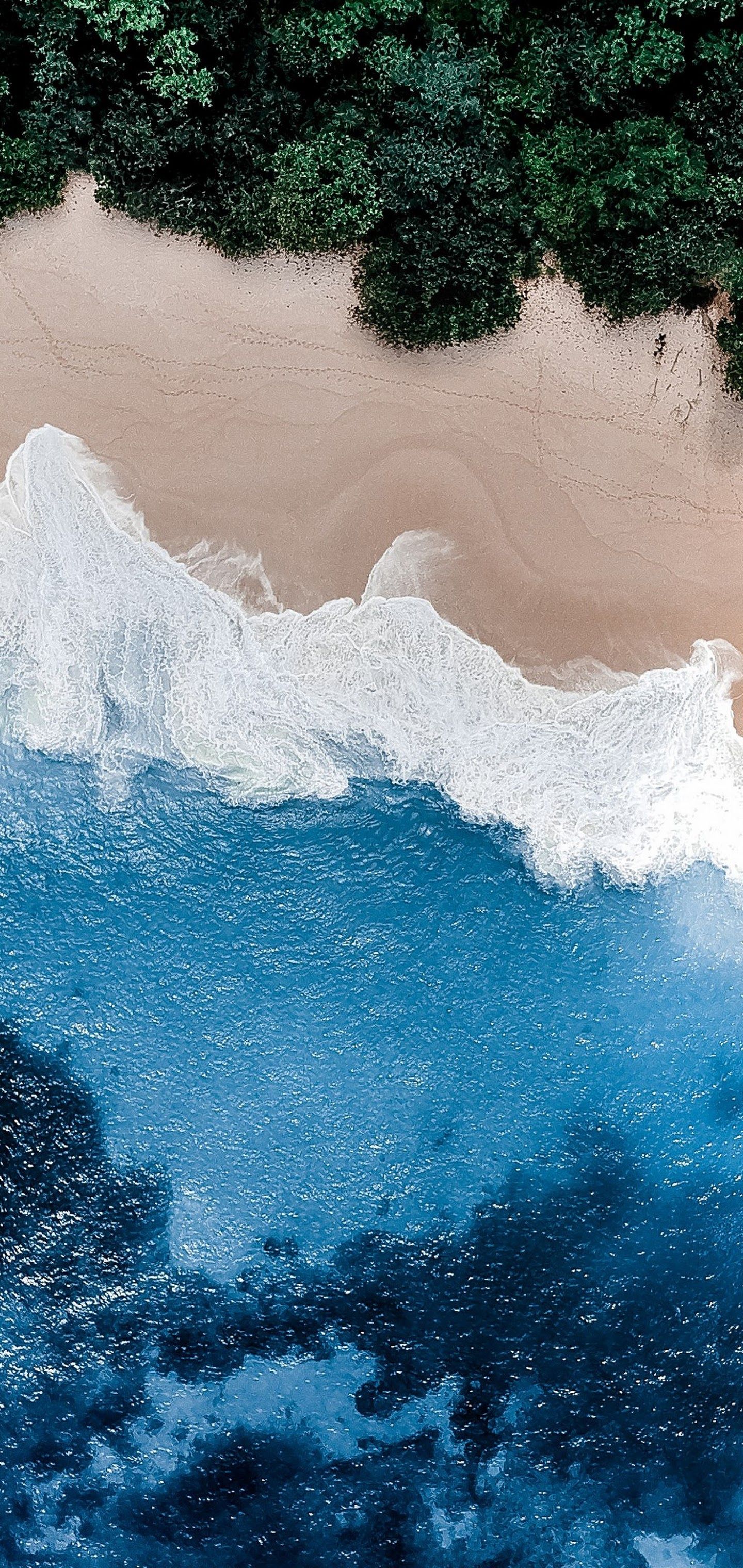 Beach, Aerial View, 4k, 3840x X Wallpaper Ocean