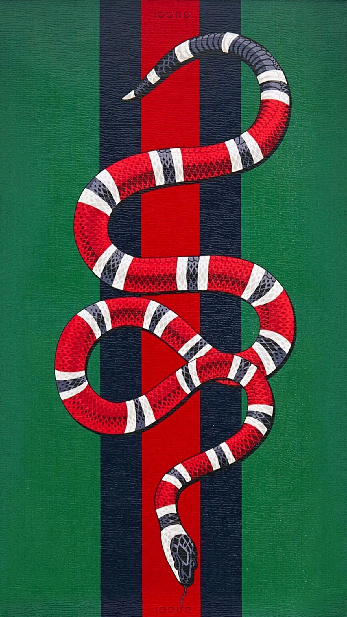 Supreme Gucci Snake Wallpaper