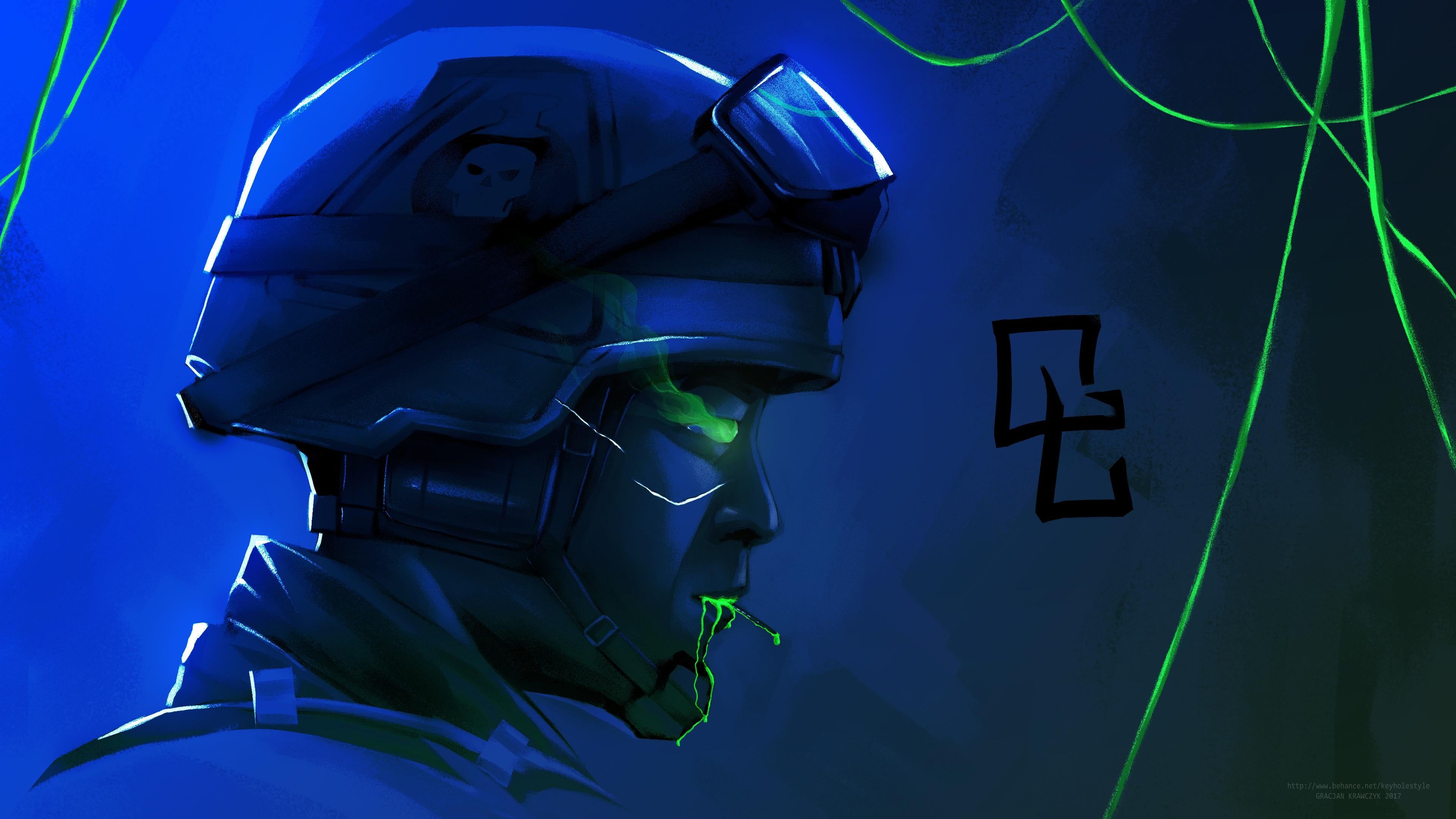 LESION wallpaper by me Operator 32on37: Rainbow6