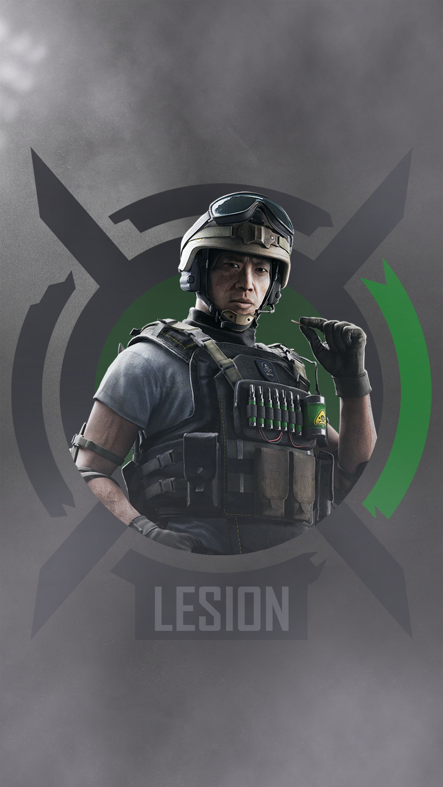Lesion Phone Wallpaper (2k): Rainbow6