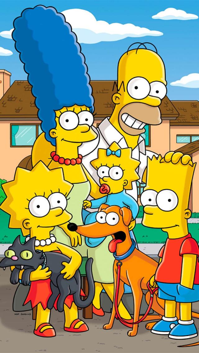 iPhone 5 Wallpaper Gallery: The Simpsons iPhone 5 Wallpaper