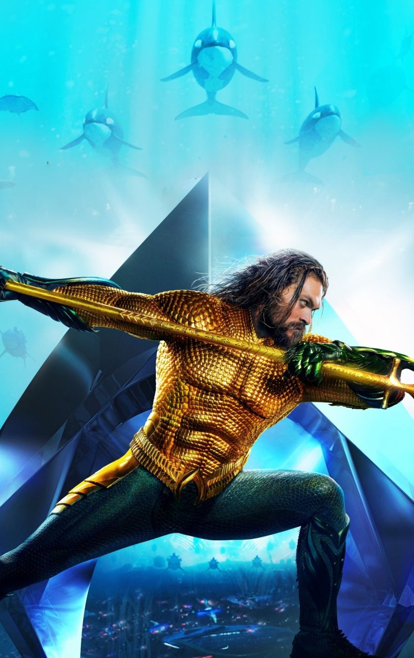 Download 840x1336 wallpaper superhero, movie, aqauman, jason momoa, iphone 5, iphone 5s, iphone 5c, ipod touch, 840x1336 HD image, background, 15959