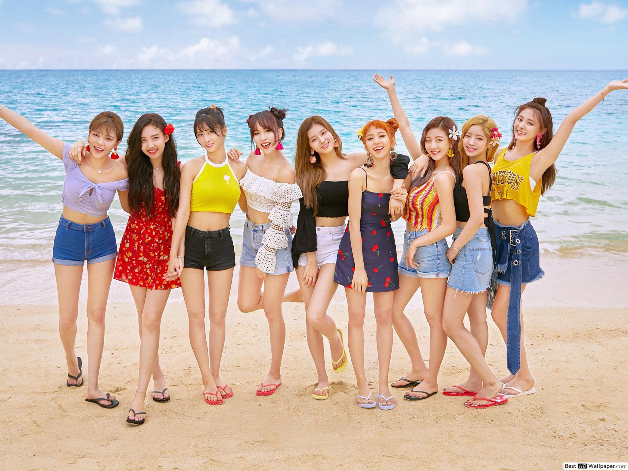 Gorgeous 'TWICE' Members (K Pop Group) HD Wallpaper Download