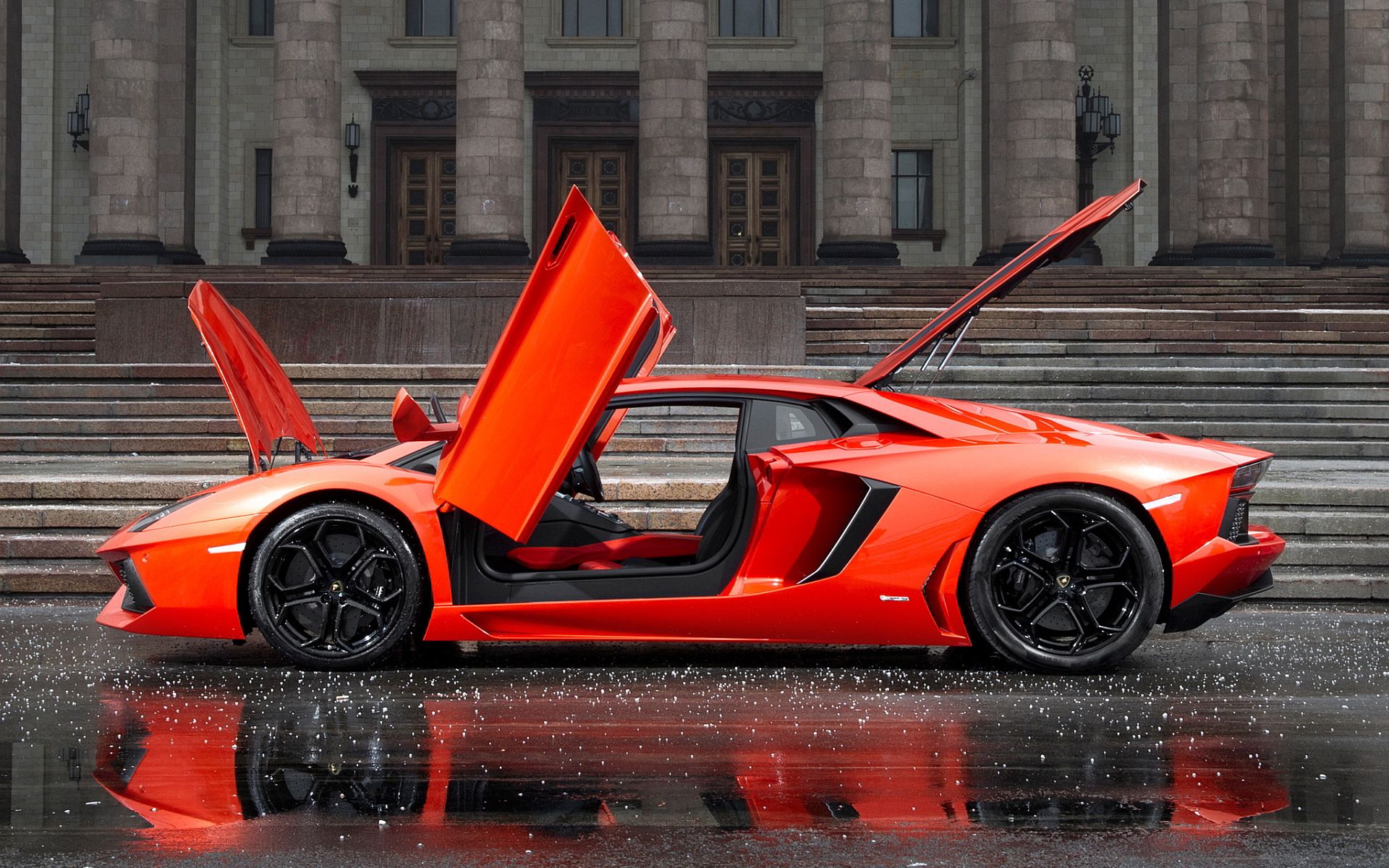 Lamborghini doors HD wallpaper