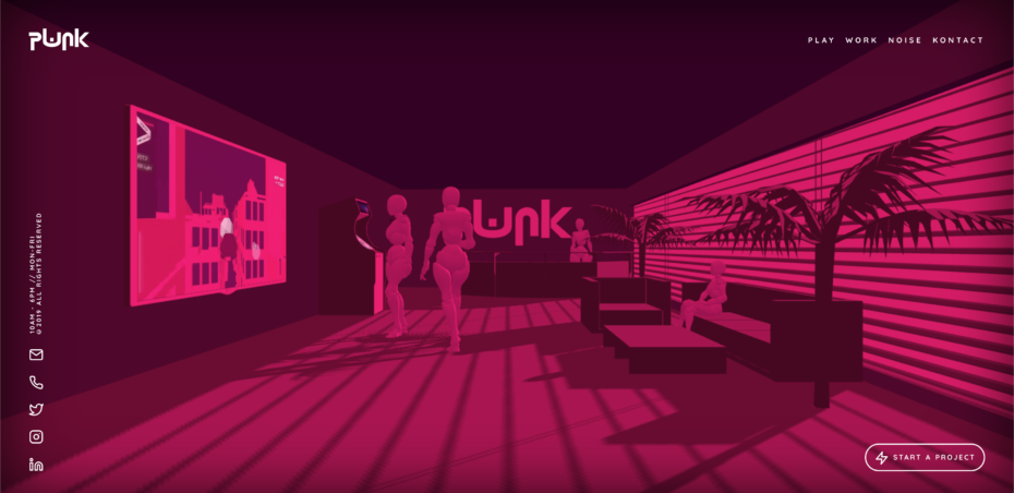 Cyberpunk Design Trends & Aesthetics. Hi Tech & Sci Fi Style Ideas