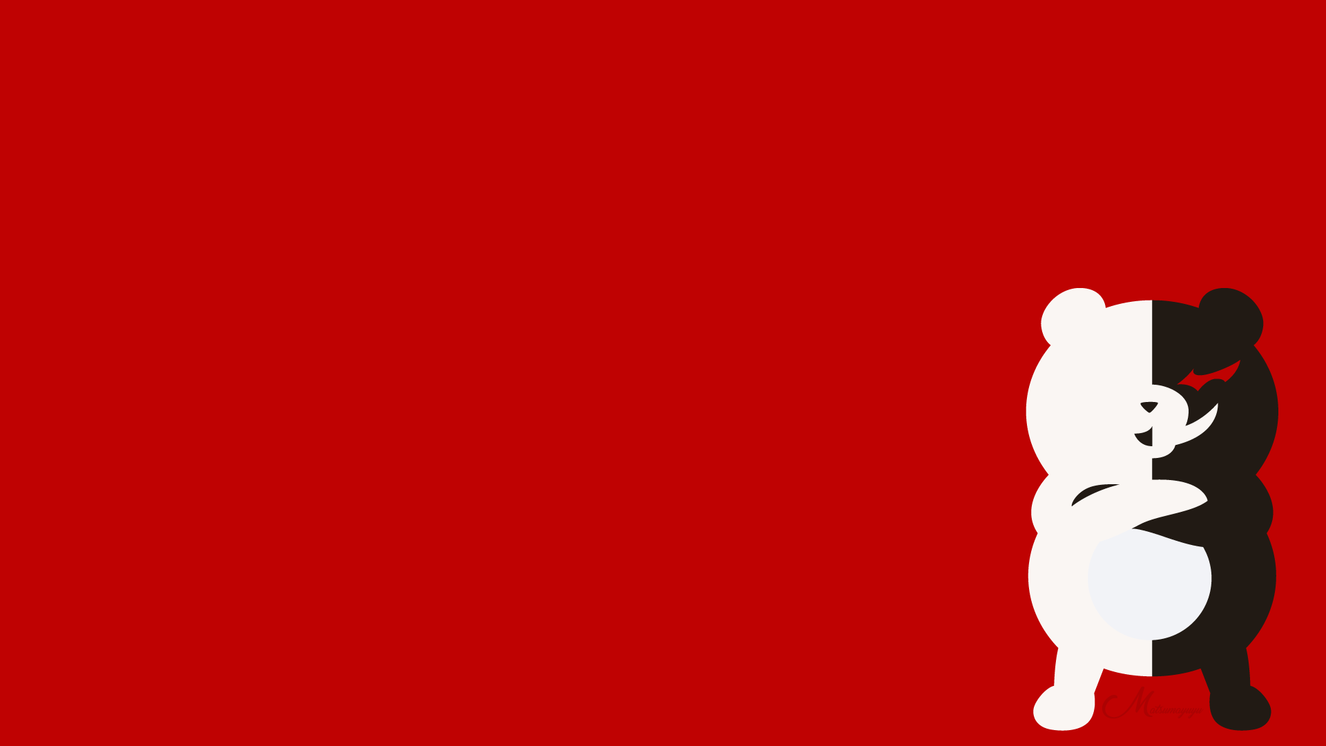 1920x1080 Monokuma (Danganronpa) computer background. Mocah HD Wallpaper