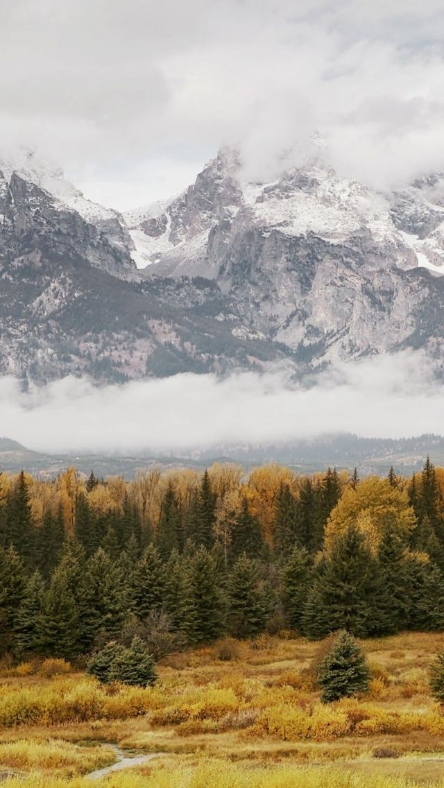 Grand Teton Landscape iPhone 5 wallpaper