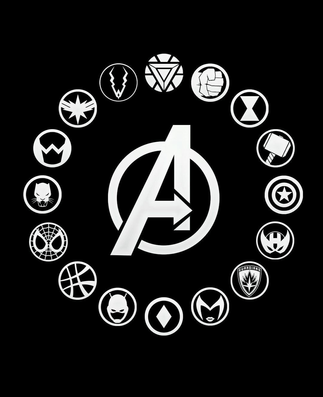 Avengers Icon Wallpapers Wallpaper Cave