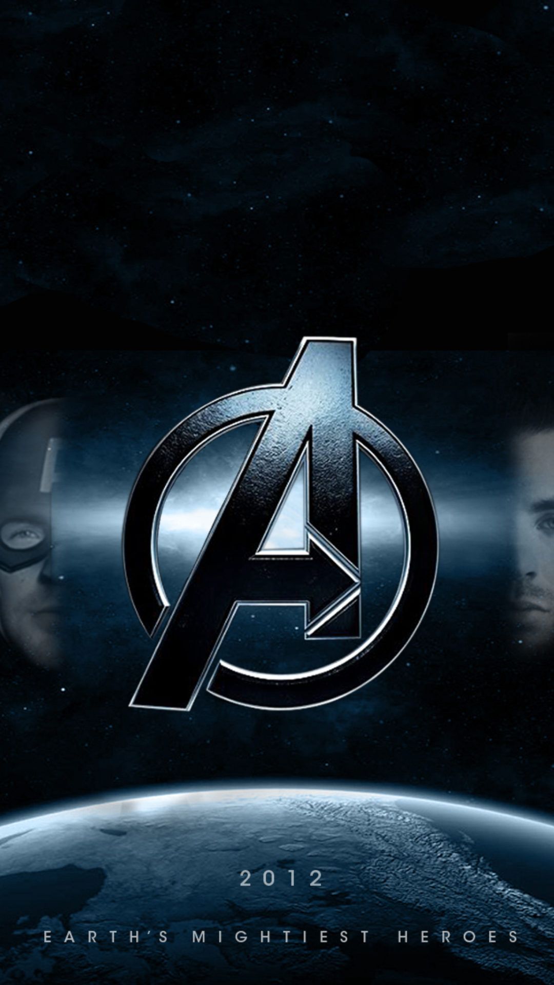 Aesthetic iPhone Avengers Logo Wallpaper
