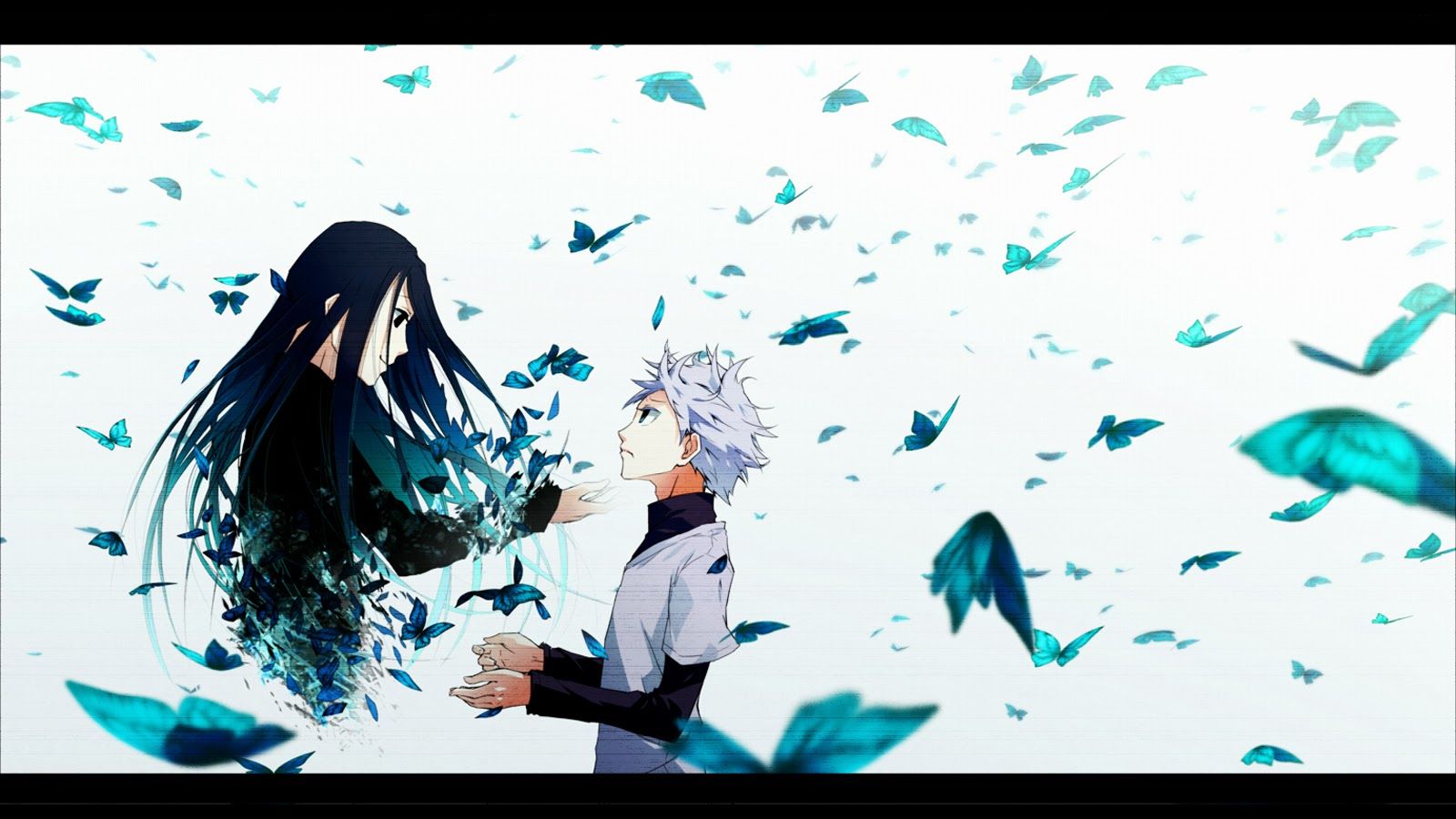 Illumi Killua Zoldyck butterfly n05 HD Wallpaper