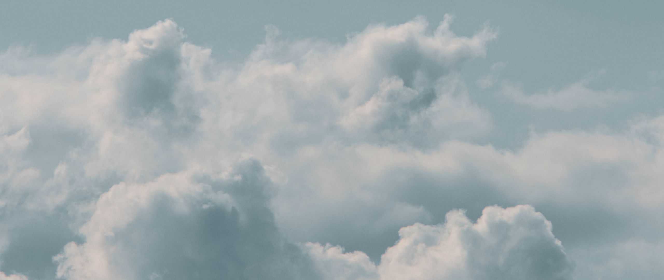 Download wallpaper 2560x1080 clouds, porous, gray, sky dual wide 1080p HD background