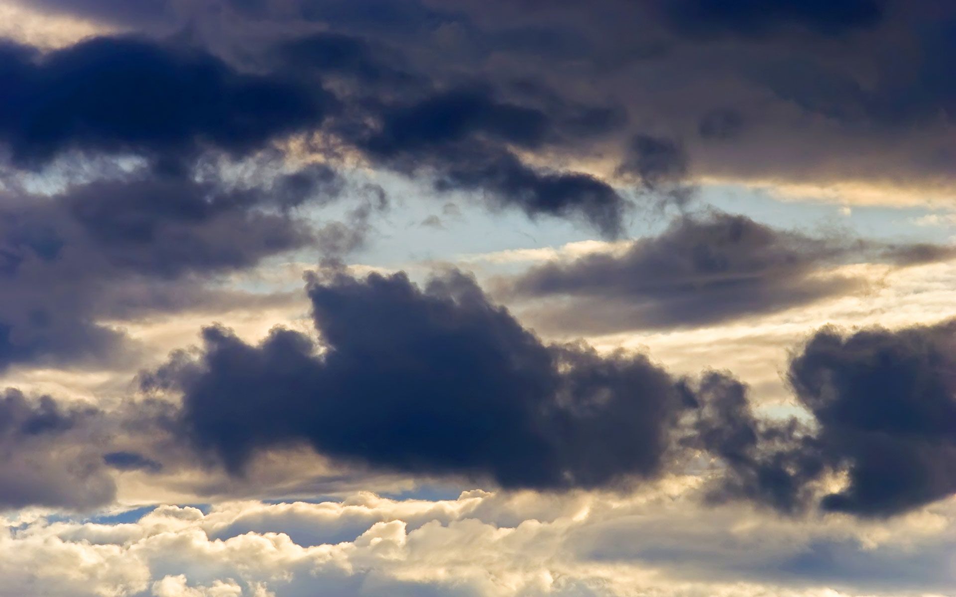 Clouds, blue, grey, desktop, background, wallpaper, skies