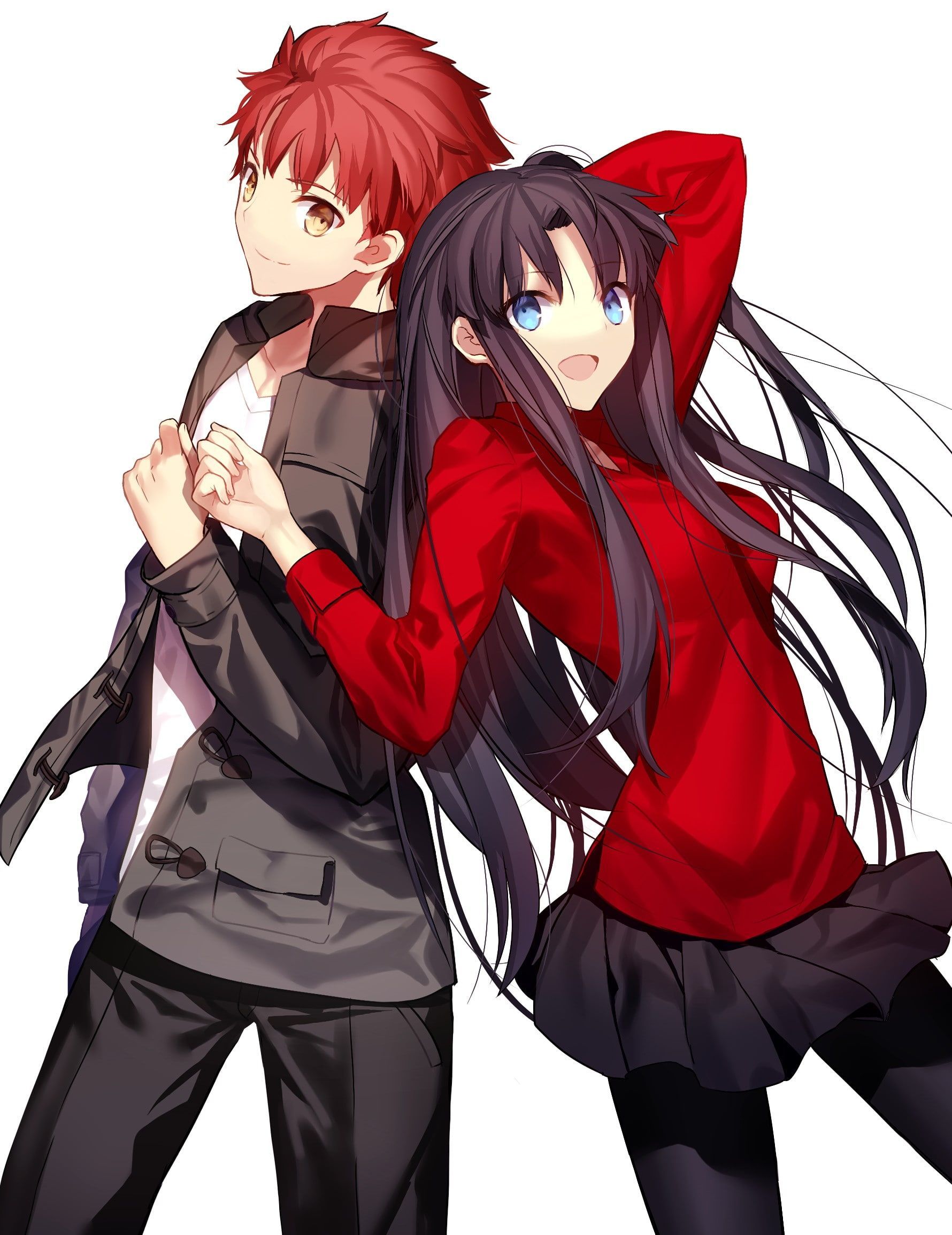 fate stay night rin and archer
