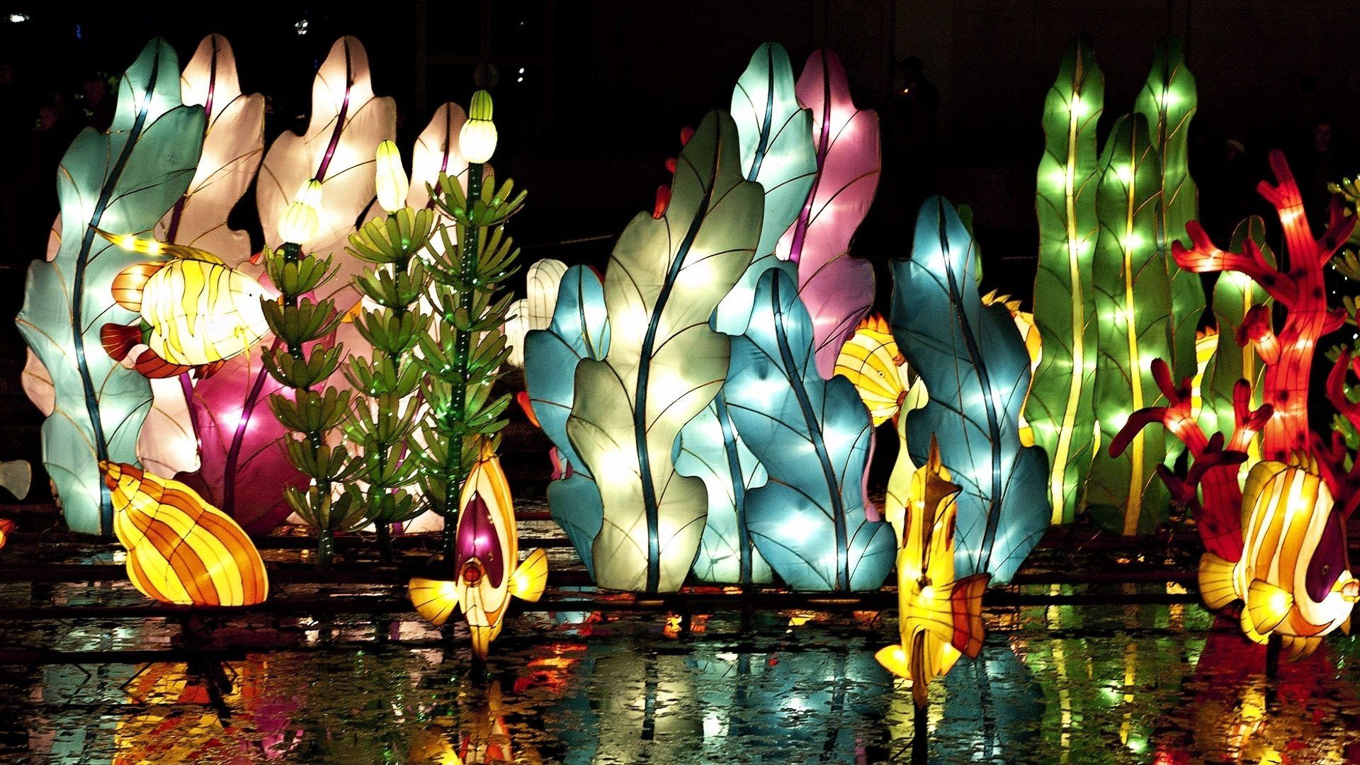 Chinese Lantern Festival HD Wallpaper