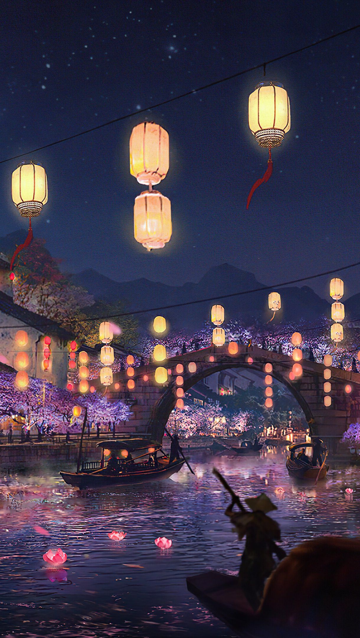 river Digital Art Wallpaper 4k HD