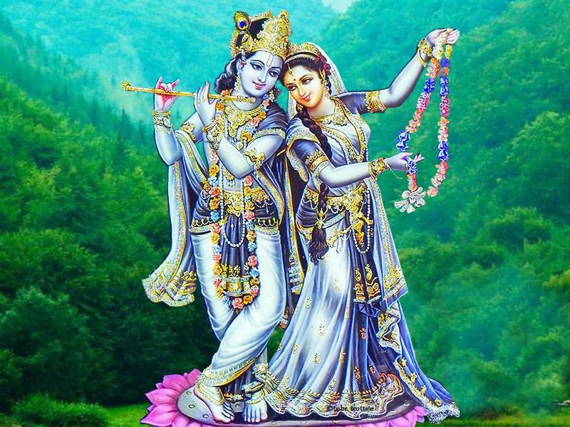 HD Radha Krishna Yugal Romantic Image (Radha Krishna Love)