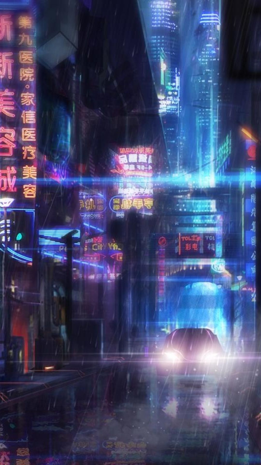 Cyberpunk Street iPhone 6s, 6 Plus, Pixel xl , One Plus 3t, 5 HD 4k Wallpaper, Image, Background, Photo and Picture