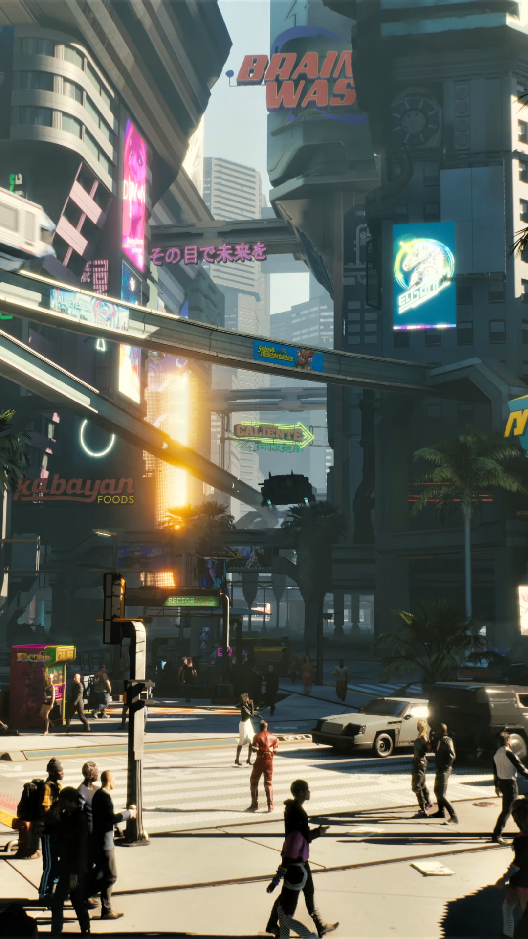 Video Game Cyberpunk 2077 (1080x1920) Wallpaper