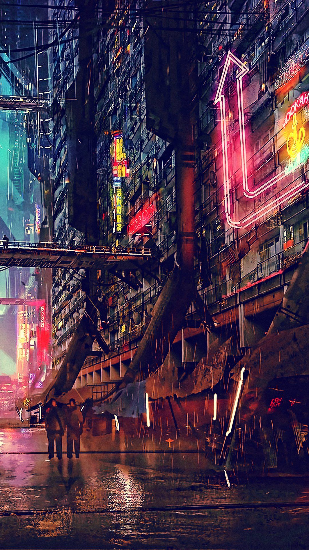 Sci Fi Cyberpunk (1080x1920) Wallpaper