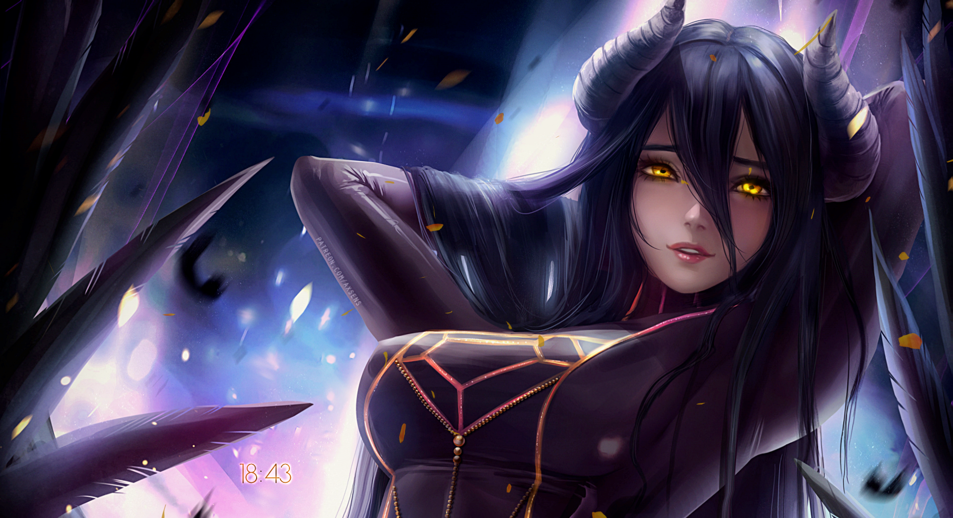Albedo Overlord live wallpaper [DOWNLOAD FREE]
