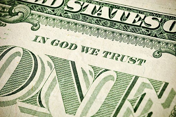 In God We Trust , Picture & Royalty Free Image