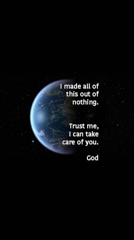 Trust God Wallpaper