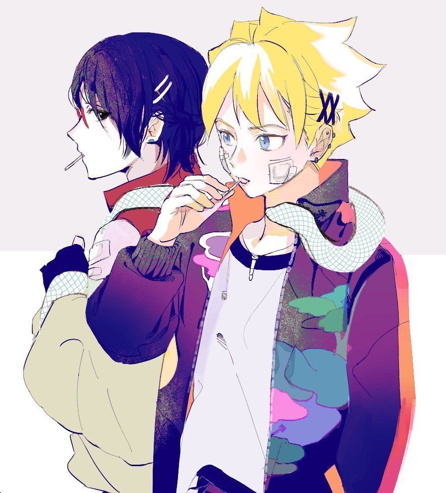 Boruto X Sarada Wallpaper