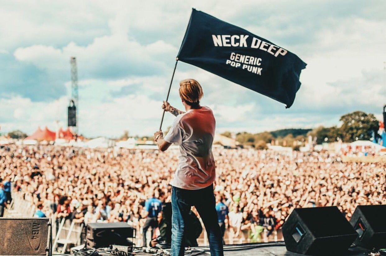 Ben Barlow of Neck Deep