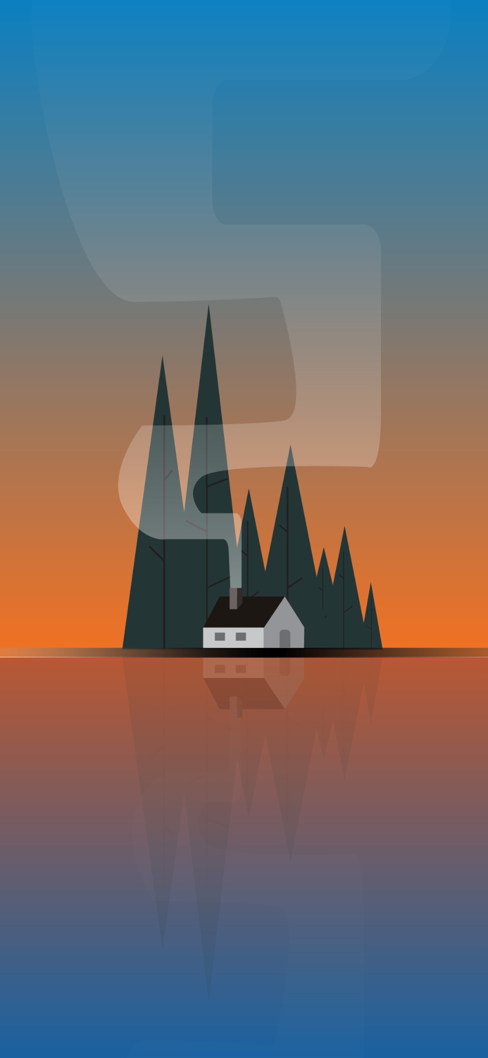 HOUSE IN THE LAKE WALLPAPERS. HeroScreen Wallpaper. Minimalist wallpaper, Wallpaper, Cool wallpaper