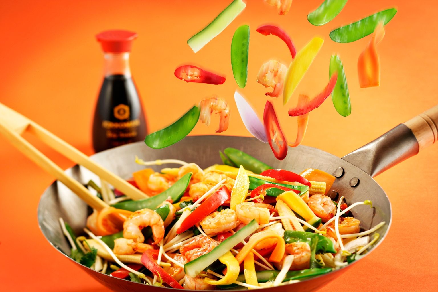 Wallpaper, salad, sauce, dish, vegetable, vegetarian food, asian food, recipe, chinese food, frying pan, thai food, southeast asian food, chinese noodles, mexican cuisine, hashing, stir frying 1536x1024