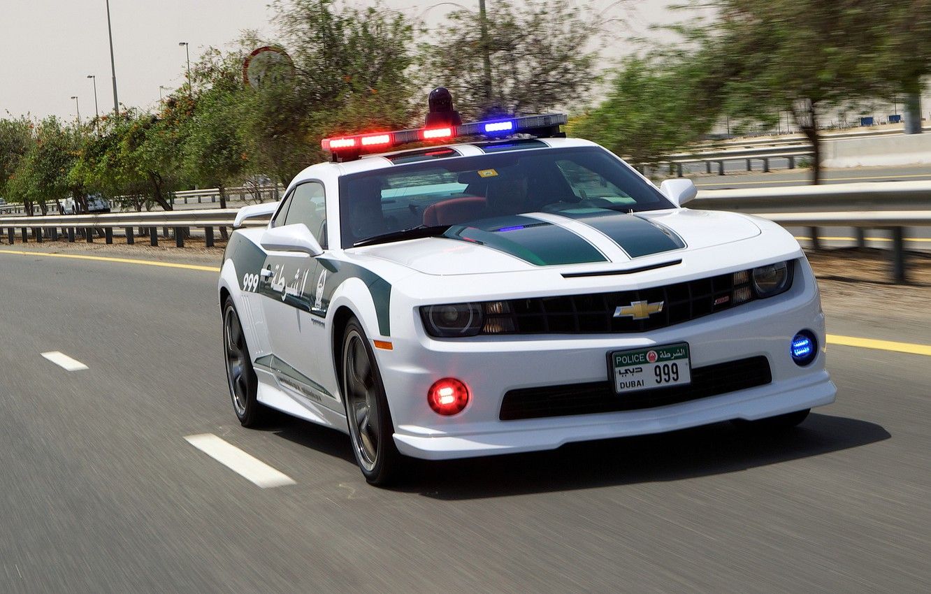 Wallpaper road, Chevrolet, Camaro, Camaro SS, police, police car image for desktop, section chevrolet