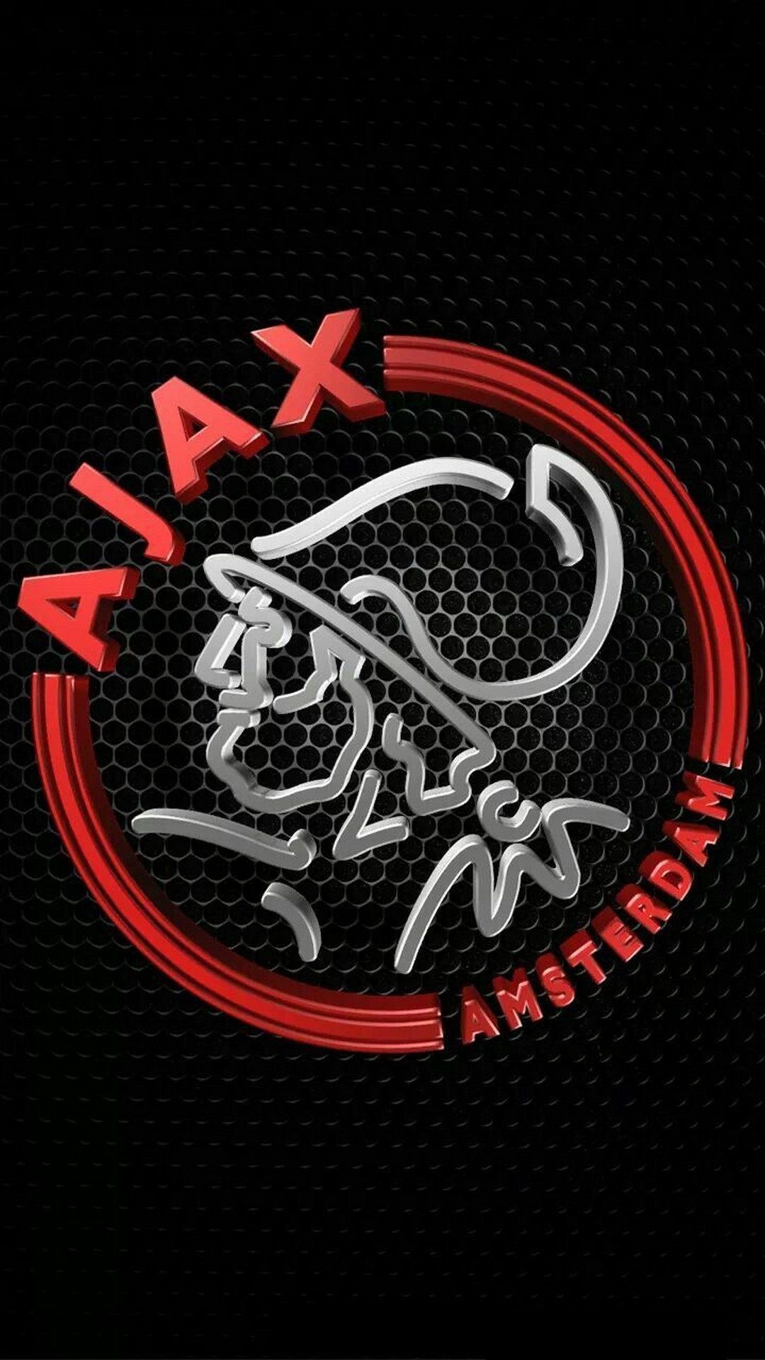 AMSTERDAM, NETHERLANDS - JUNE 2, 2015: Ajax logo Amsterdam Arena stadium,  the largest stadium in Netherlands. The home stadium for the AFC Ajax and  th Stock Photo - Alamy