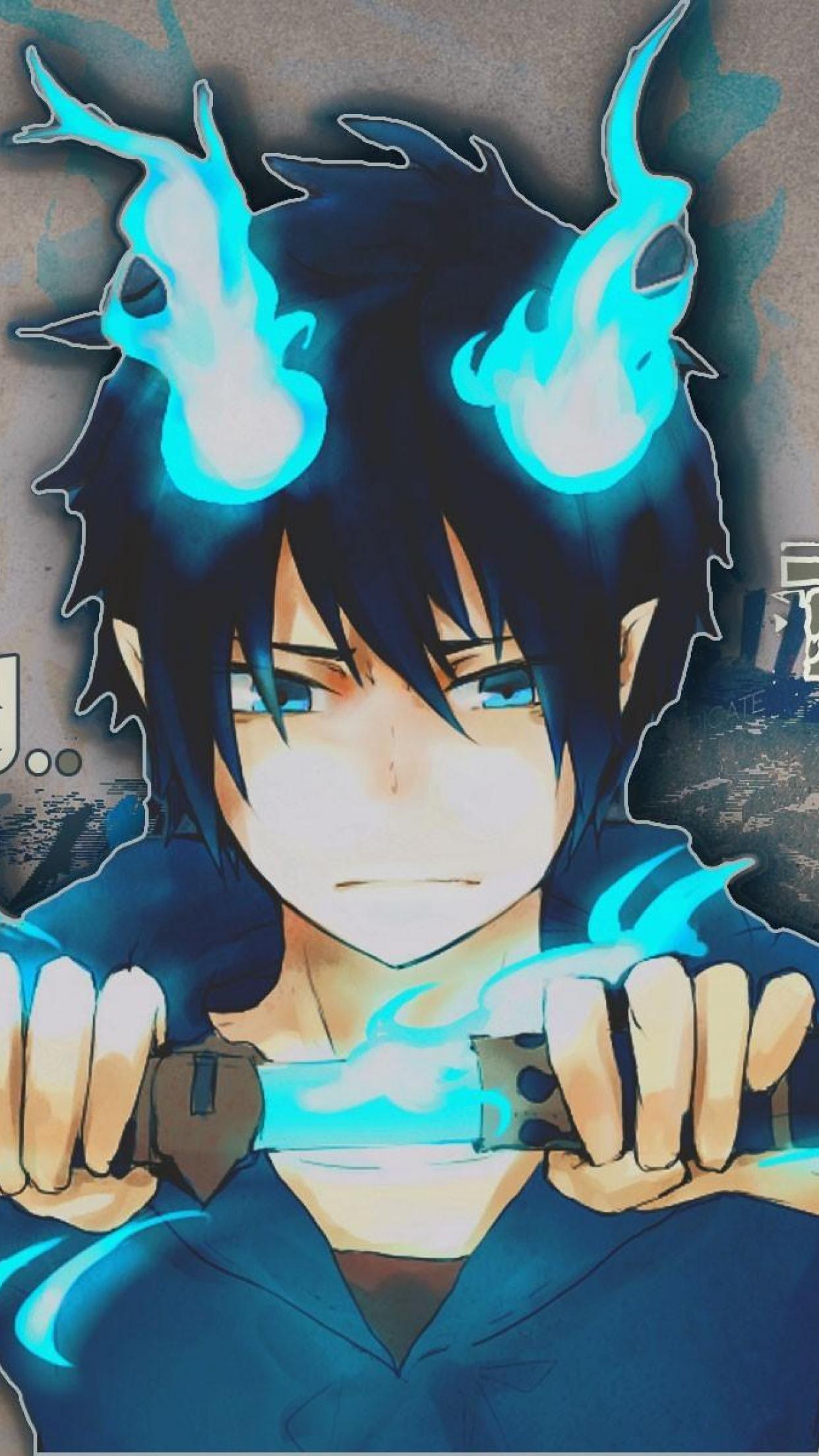 Blue Exorcist iPhone Wallpaper Free Blue Exorcist iPhone Background