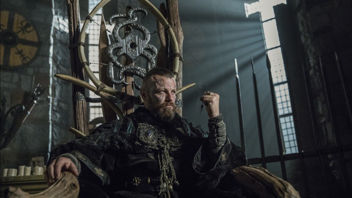King Harald 4K 5K HD Vikings Wallpaper