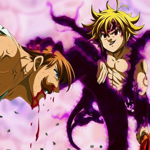 Manga De Nanatsu No Taizai Meliodas Vs Escanor