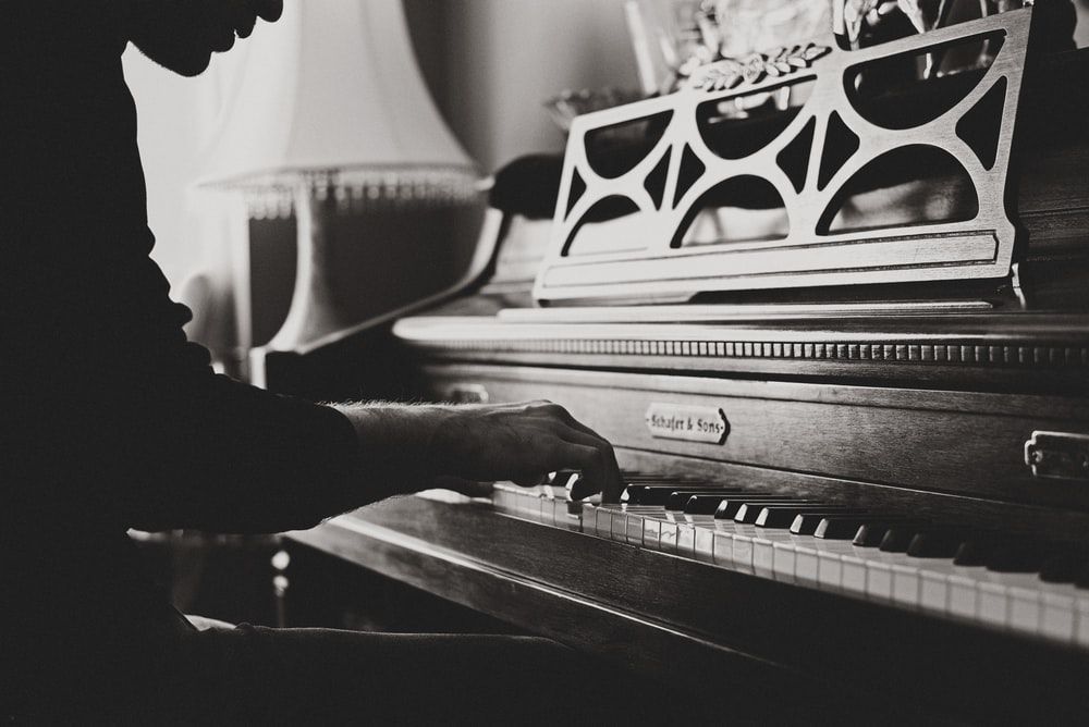 Man Playing Piano Picture. Download Free Image