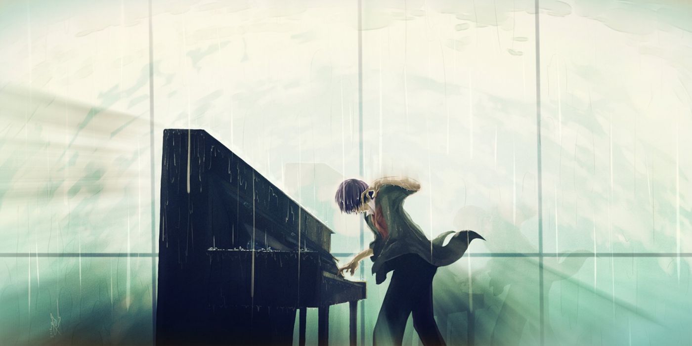 Music anime guy piano soul short hair wallpaperx900