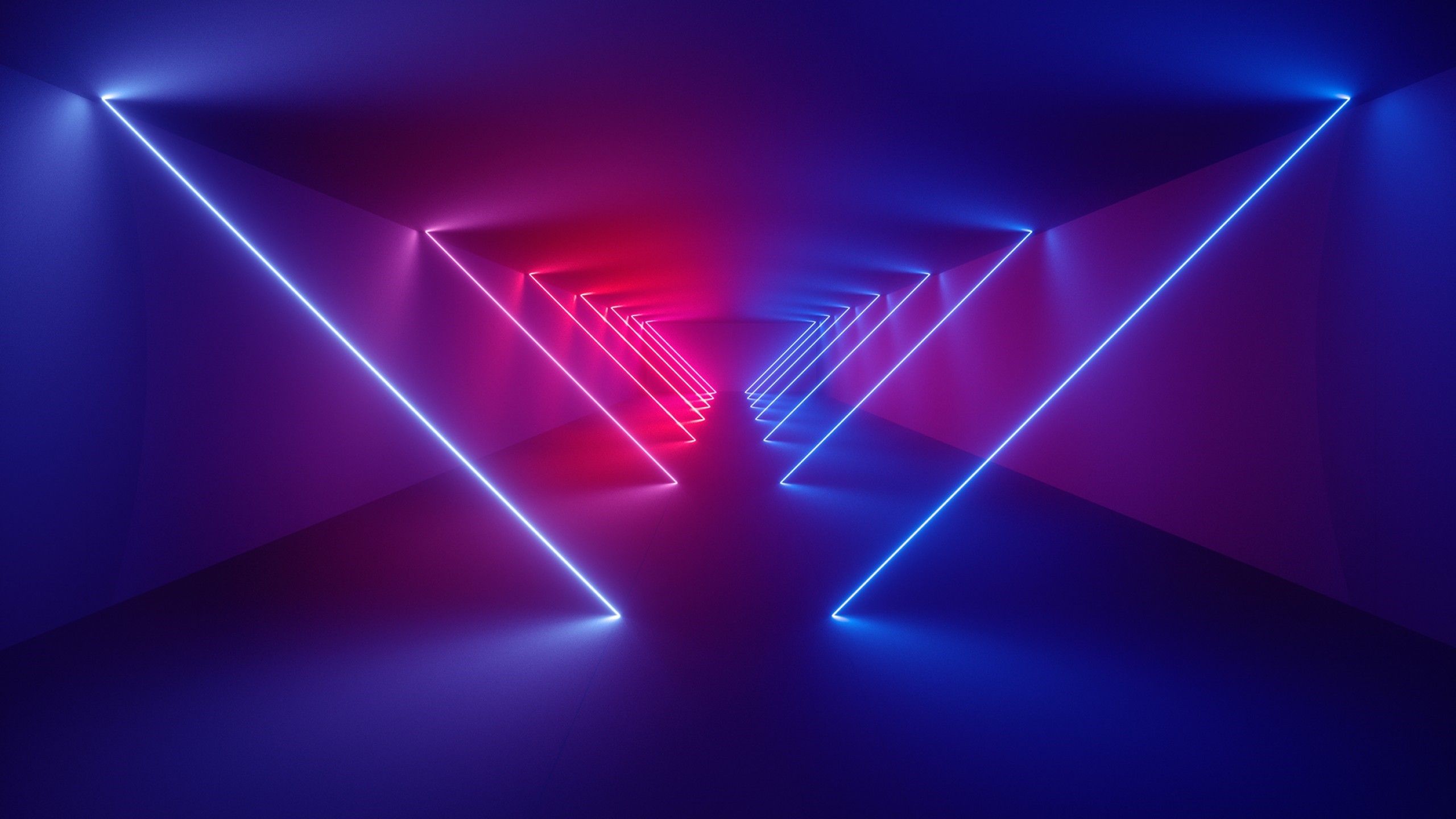 neon, abstract, lights, neon glow. Mocah HD Wallpaper