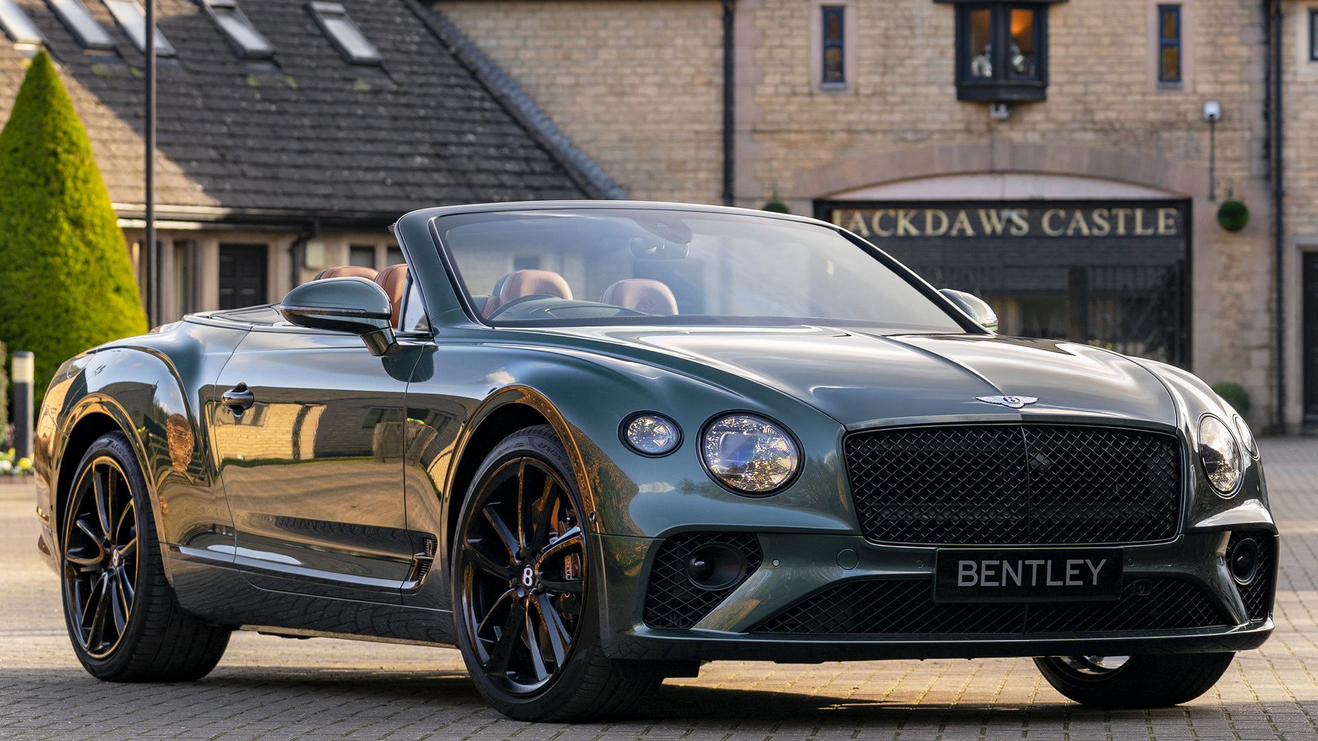 Bentley Continental GT Convertible Equestrian Edition by Mulliner HD Wallpaper